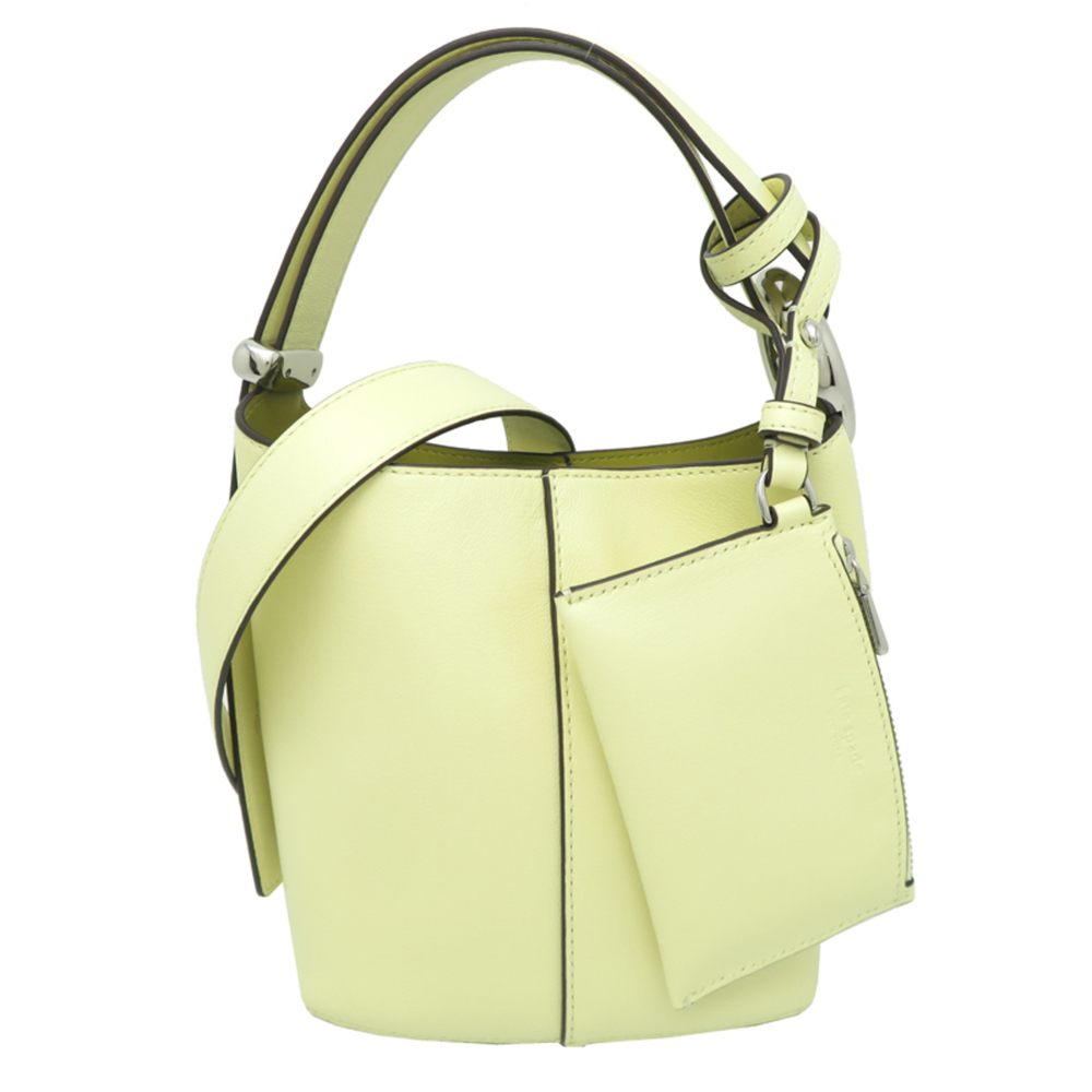 Kate Spade Halo Fine Grain Leather Women's Handbag KM495-302 Green